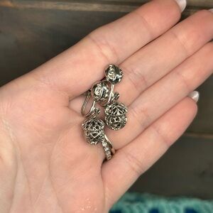 Vintage Acorn Screw Back Earrings